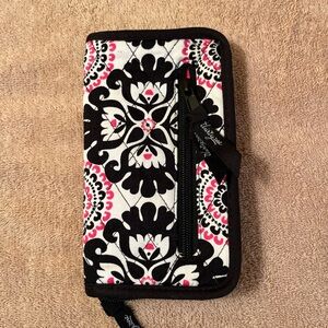 Stylish Black and White & Pink Soft Wallet by Thirty. One